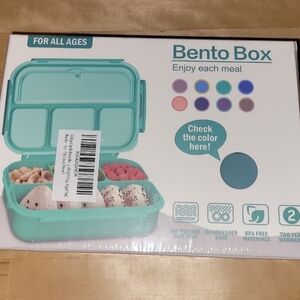 Mint Green Bento Box for Kids